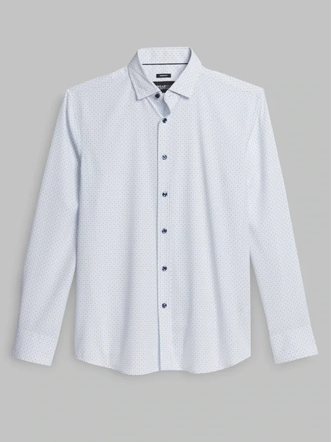 Awearness Kenneth Cole CHILLFLEX Modern Fit 4-Way Stretch Button Up Shirt