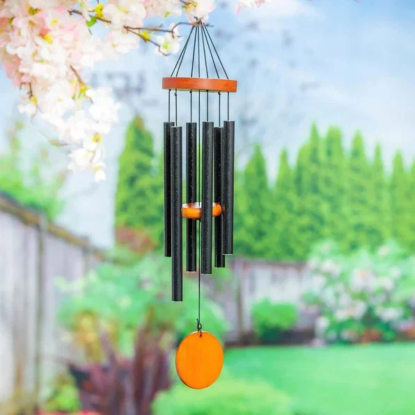 27" H Avria Hand Tuned Wind Chime, Amazing Grace