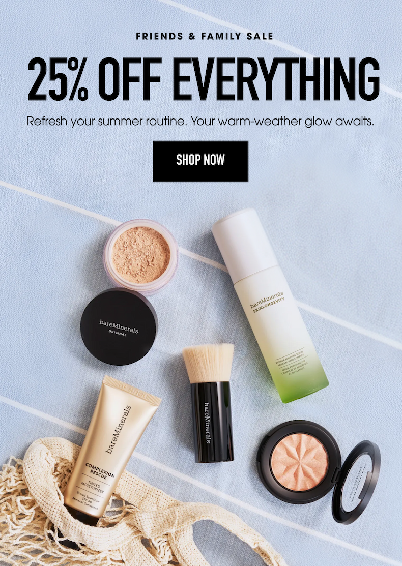 25% off everything