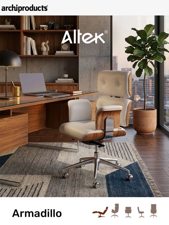 Armadillo office seating, elegance and strength in Italian leather – Altek
