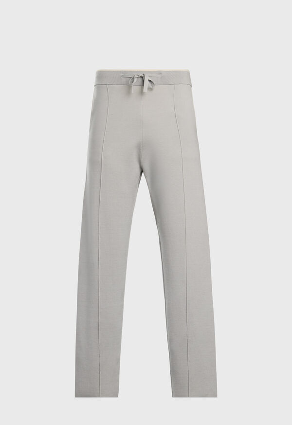Image of SILK & COTTON KNIT PANT