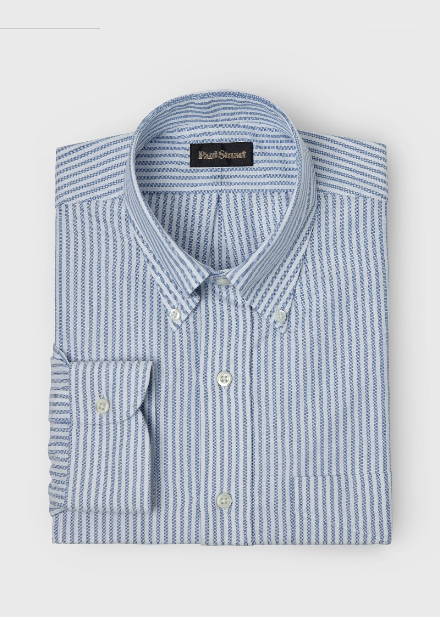 Image of STRIPE OXFORD SPORT SHIRT
