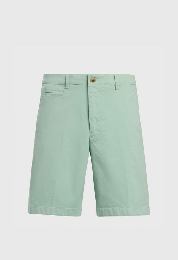 Image of COTTON TWILL LOGO SHORT