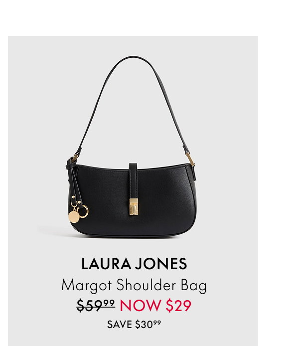 LAURA JONES Margot Shoulder Bag