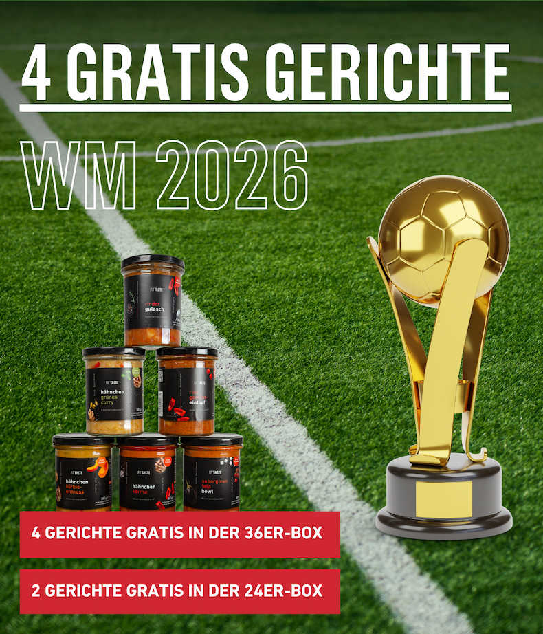 Bis zu 4 Gratis Gerichte zur Ehren der Fussball-WM