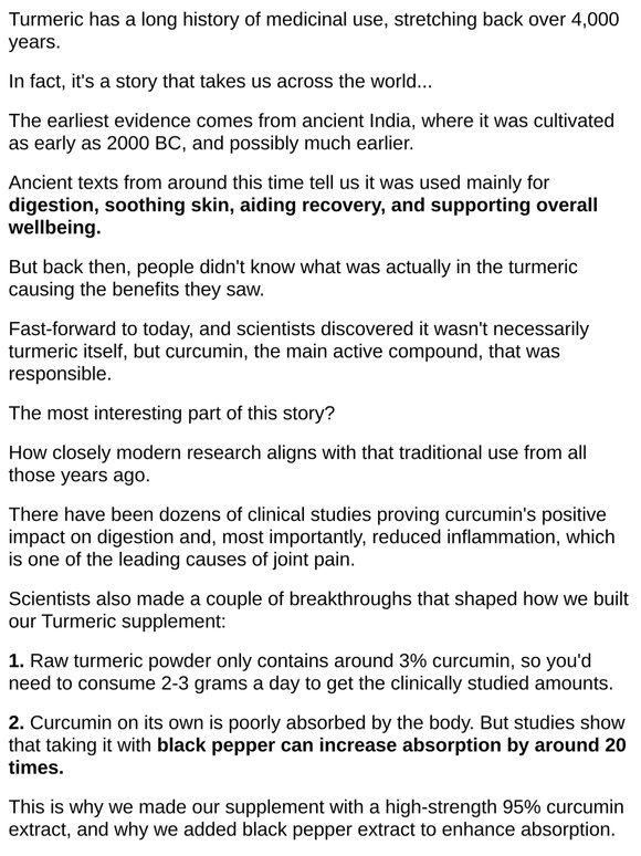 The 4,000 year-old supplement...