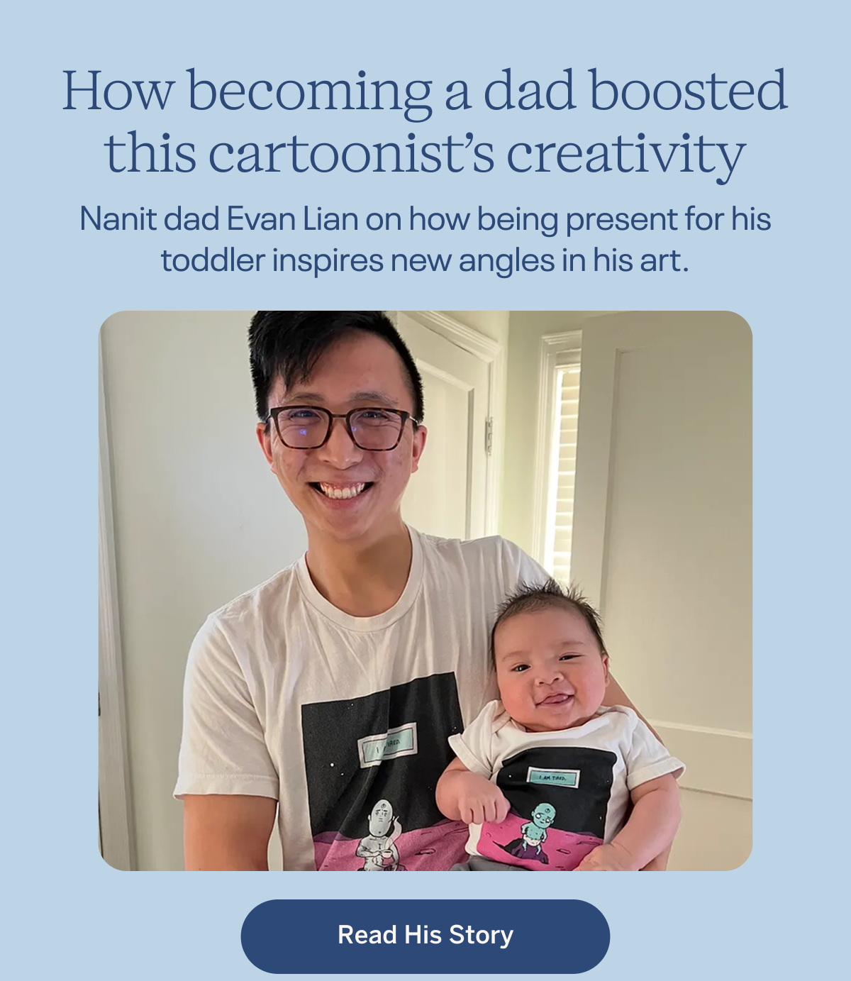 How becoming a dad boosted this cartoonist's creativity