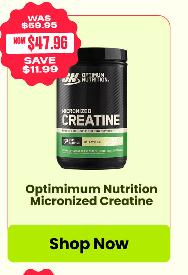 Optimimum Nutrition Micronized Creatine 