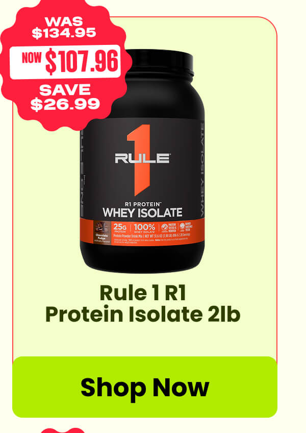 Rule 1 R1 Protein Isolate 2lb