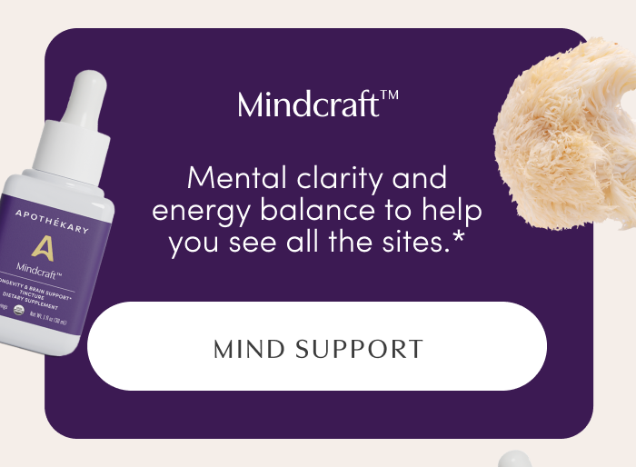 Mindcraft™ | Mental clarity and energy balance to help you see all the sites.* | MIND SUPPORT
