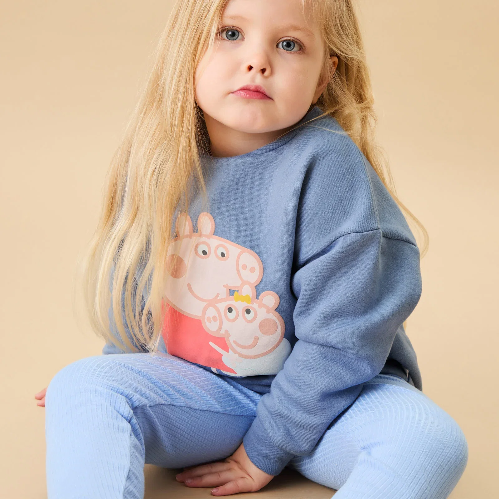 Image of Peppa Pig & Evie Oversized Sweatshirt