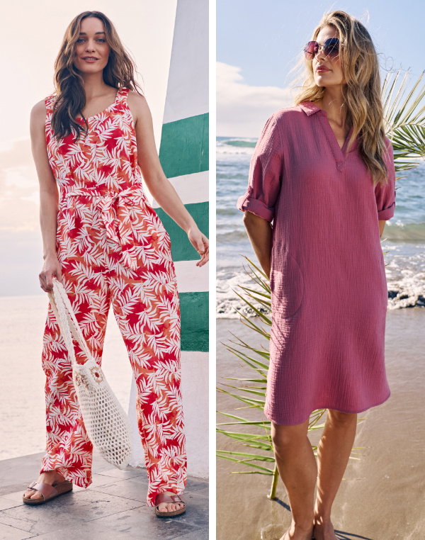 Summer Favorit: Jumpsuit m. Muster