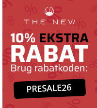 Spar 50% + 10% ekstra på The New