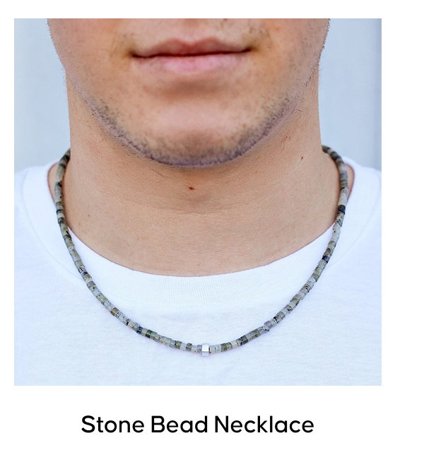 Stone Bead Necklace 