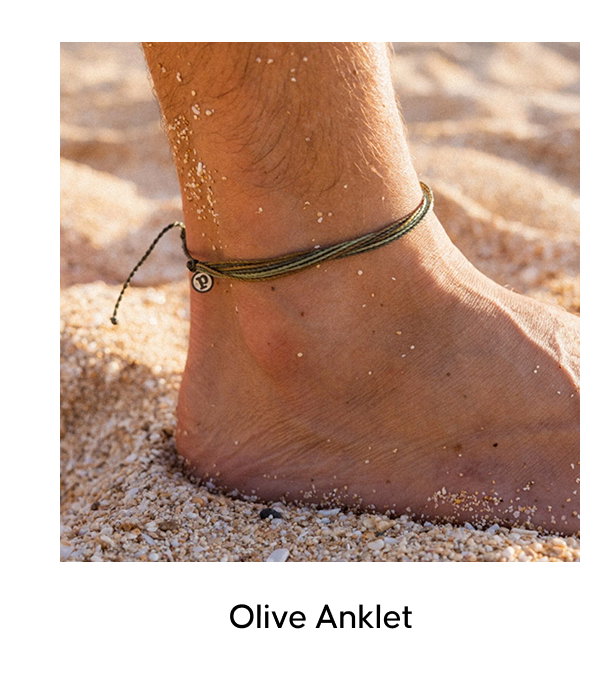 Olive Anklet 