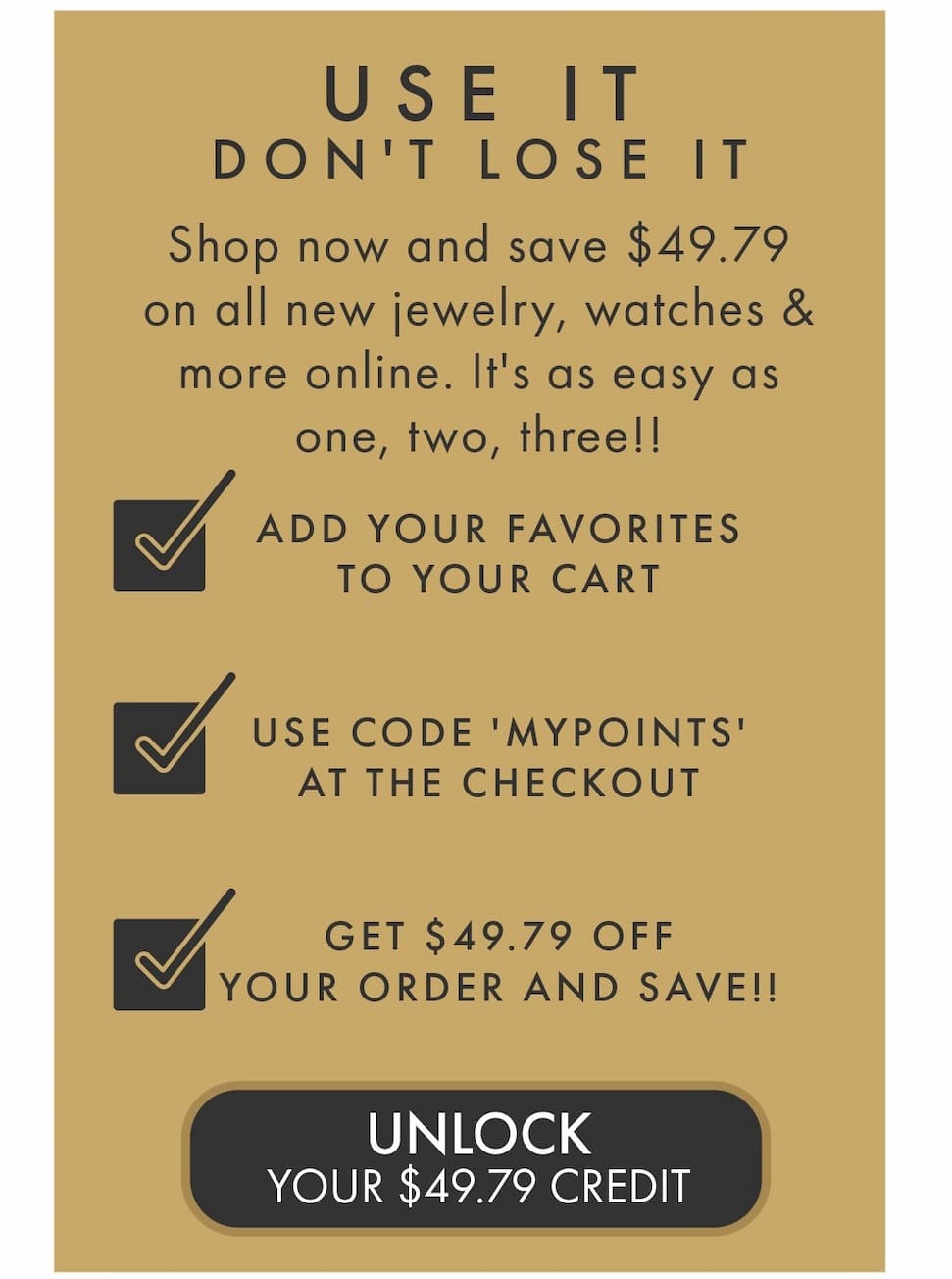 Claim Points Before Midnight Sunday  Or Lose Them All