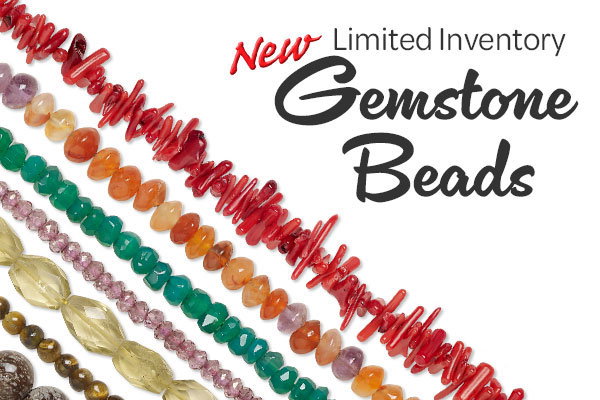 New Limited Inventory Gemstone Beads