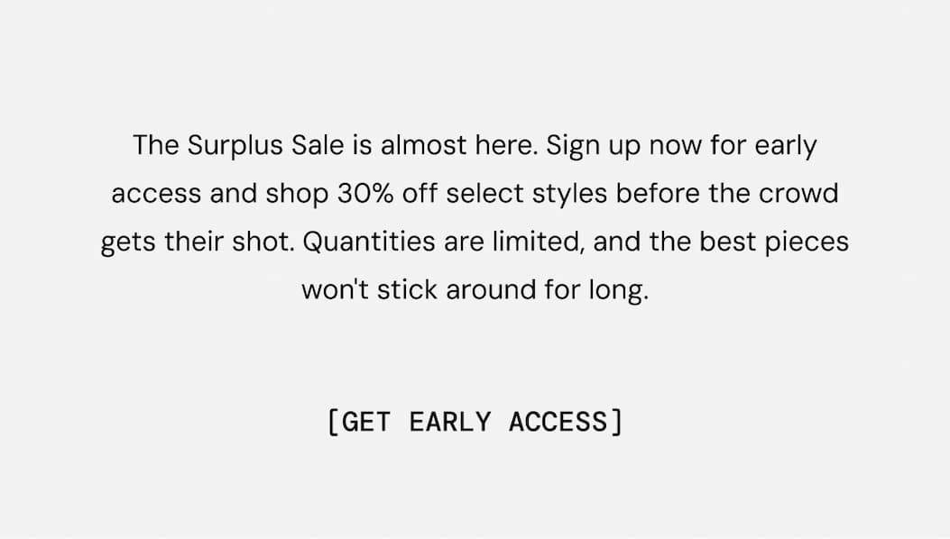 Get Early Access when you join our SMS Text List