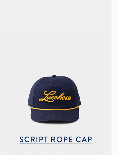 Script Rope Cap