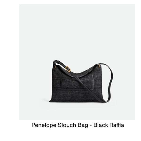 black raffia penelope