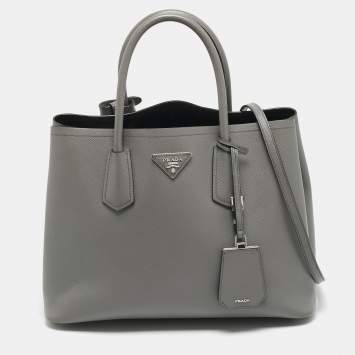 Double Handle Medium Grey Saff