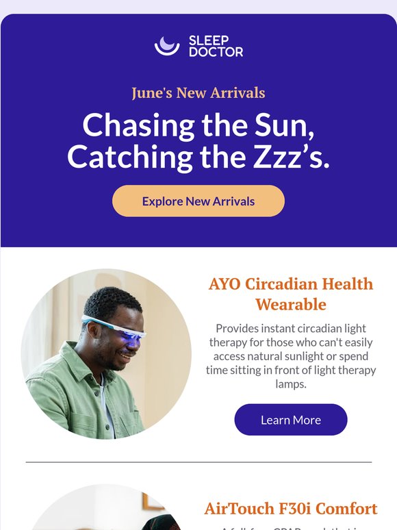 New for June: Meet our latest sleep arrivals
