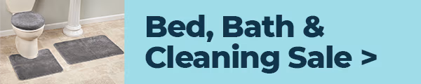 Bed, Bath & Cleaning Sale