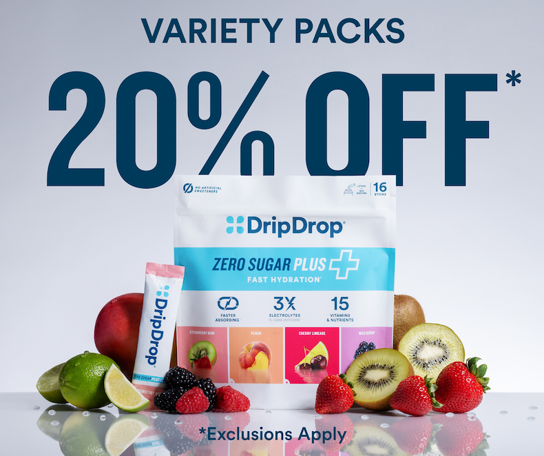 Variety Packs 20% OFF* *Exclusions Apply