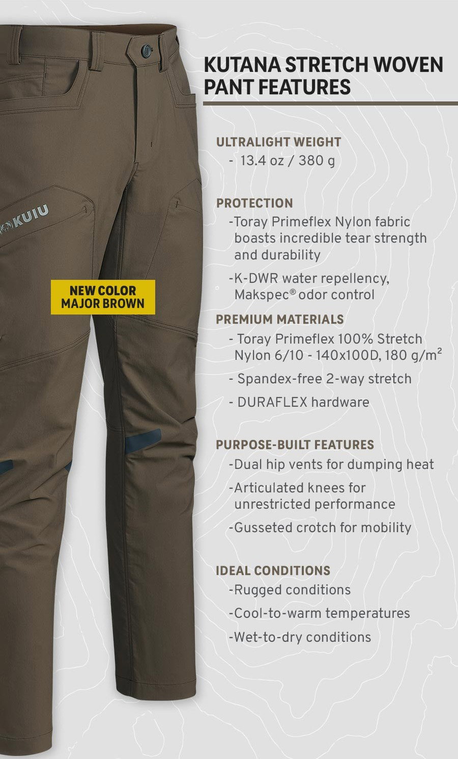 Kutana Stretch Woven Pant