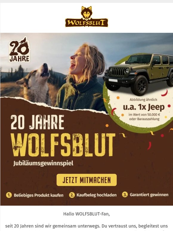 Gratis Bowl und 20 Jahre Gewinnspiel