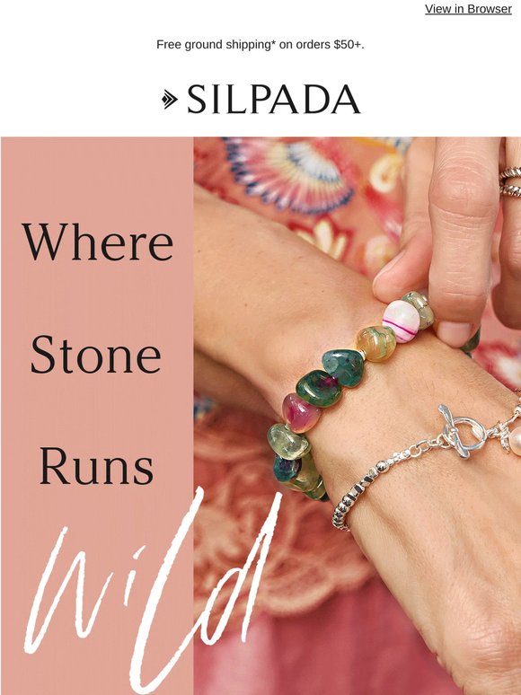 New! A wilder side of stone 🌊