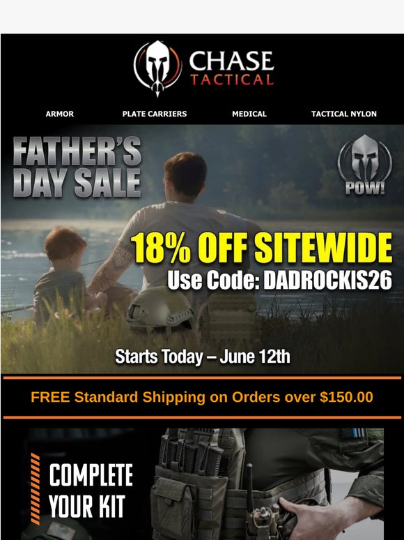 🎣 18% Off Father’s Day Sale Starts Today