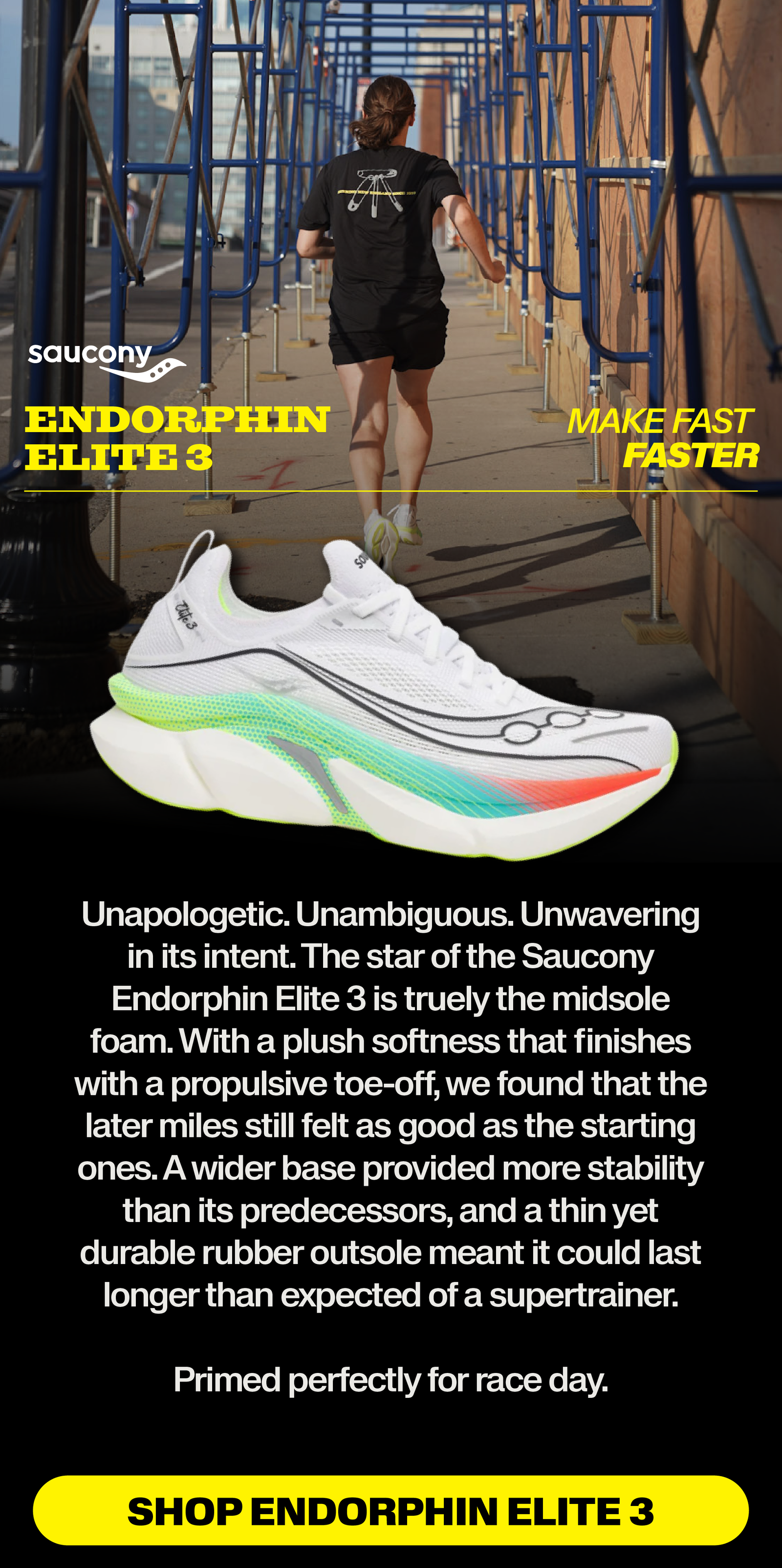 Shop Saucony Endorphin Elite 3