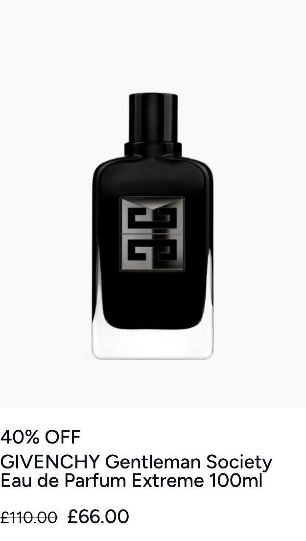 Givenchy Gentleman Society Eau de Parfum Extreme 100ml