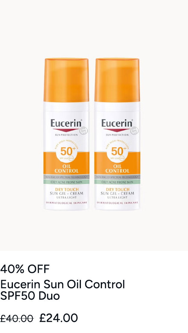 Eucerin Sun Oil Control SPF50 Duo