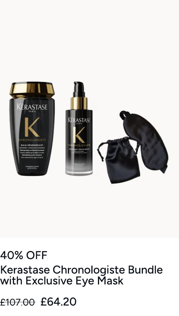 Kerastase Chronologiste Shampoo and Masque with Exclusive Night Eye Mask