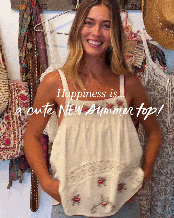 SHOP SUMMER TOPS