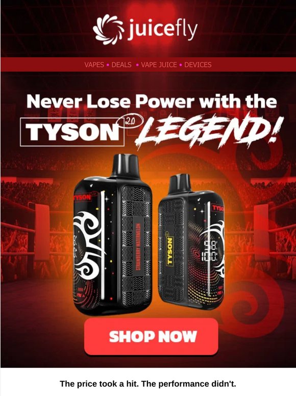🥊 Tyson 2.0 Legend Delivers a Knockout Deal!