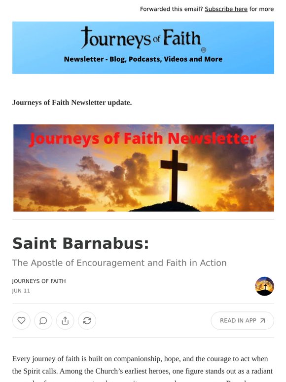 Saint Barnabus: