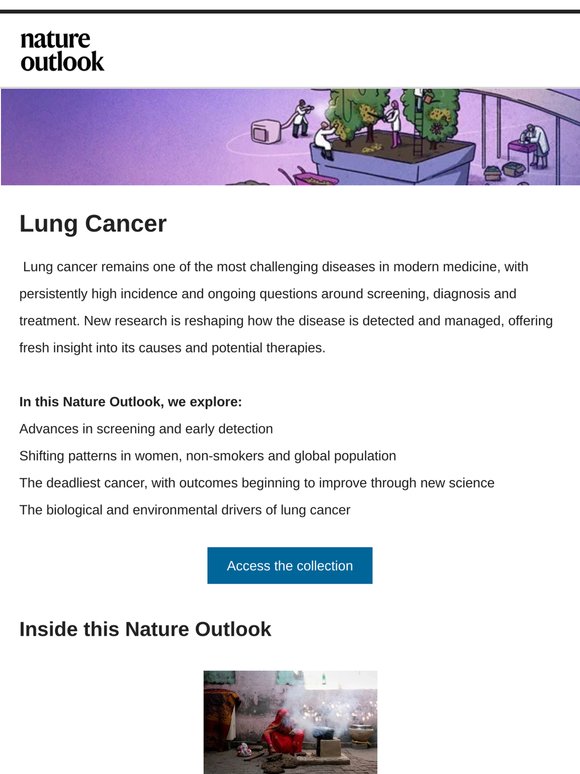 Read now: Nature Outlook on Lung Cancer