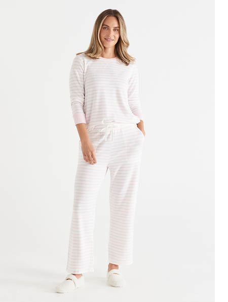 Brushed Stripe Pyjama Pant
