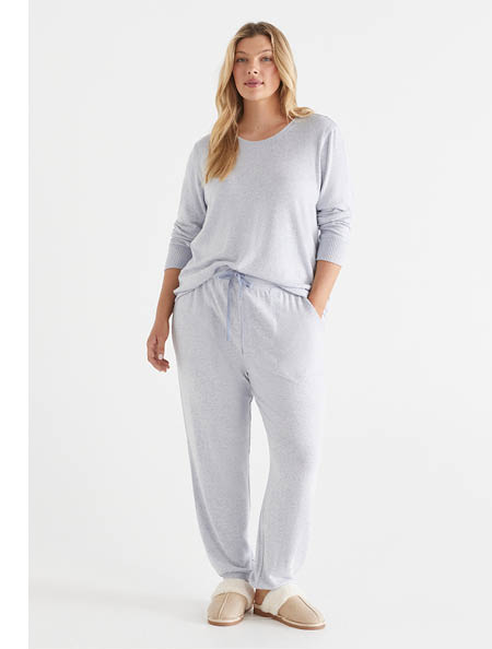 Brushed Tapered Pyjama Pant