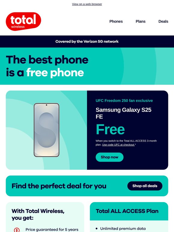 UFC Exclusive: Free phone 🚨