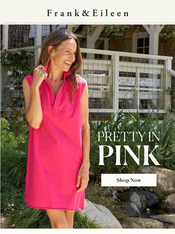 Guess who’s pretty in pink