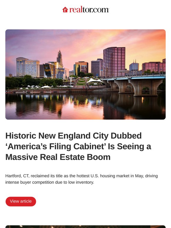 Historic New England City Dubbed ‘America’s Filing Cabinet’ Is Seeing a Massive Real Estate Boom and More News