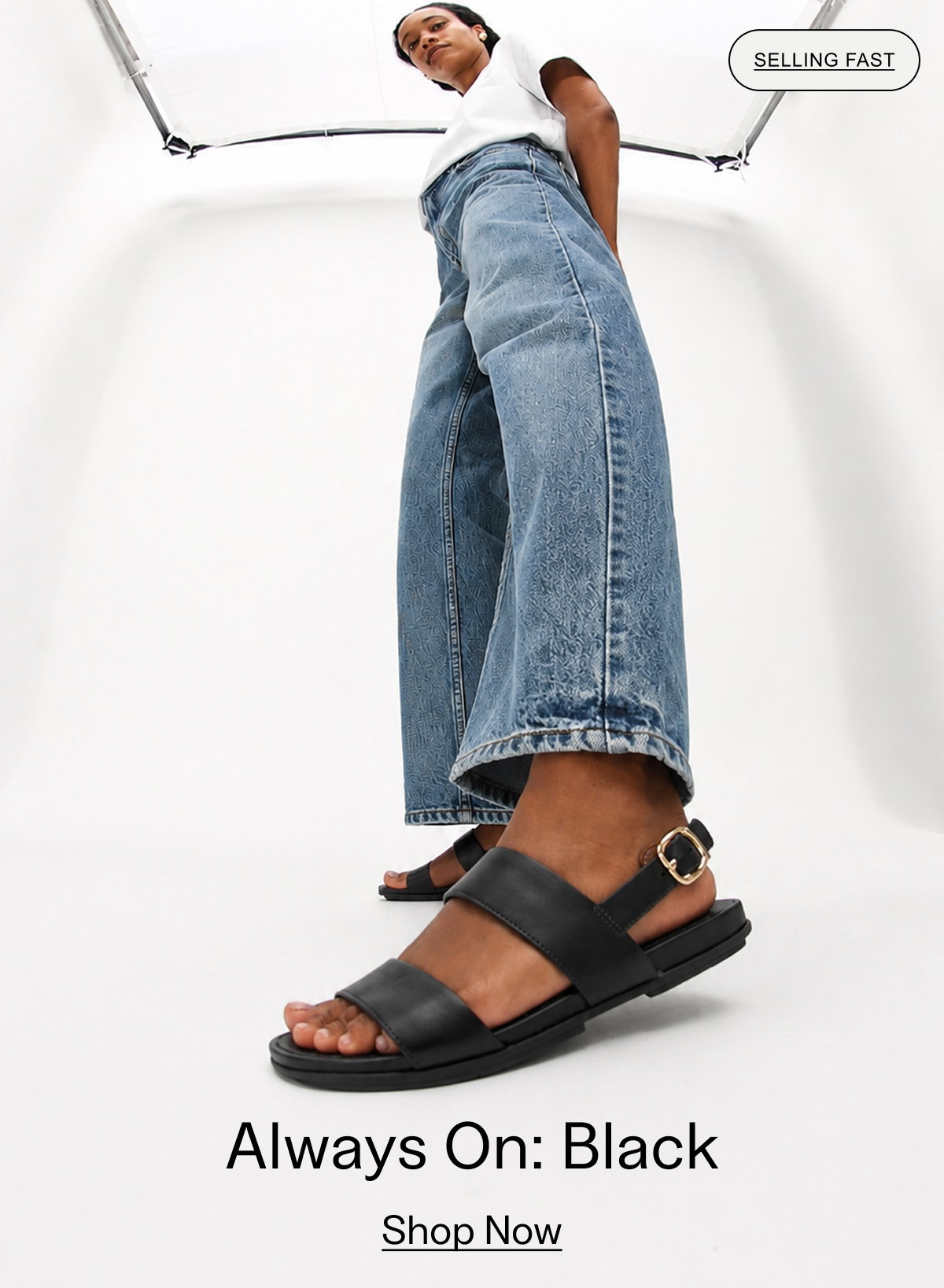 Black Sandals BottomBanner