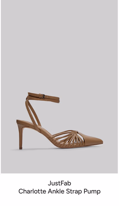 Charlotte Ankle Strap Pump