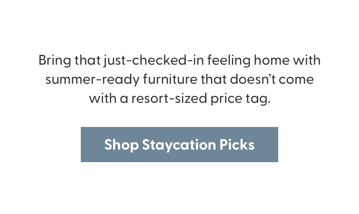 Shop Staycation Picks
