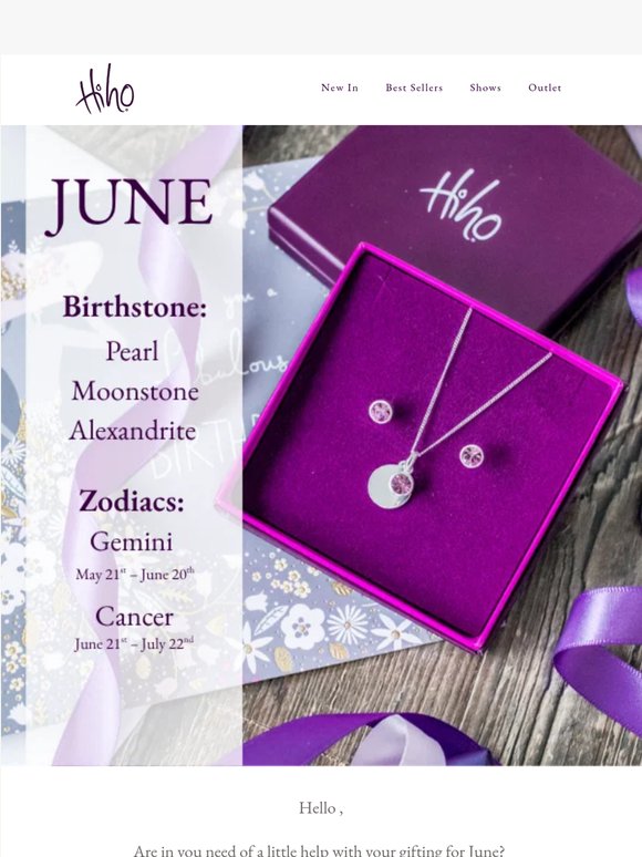 Need a little help with your gifting for June