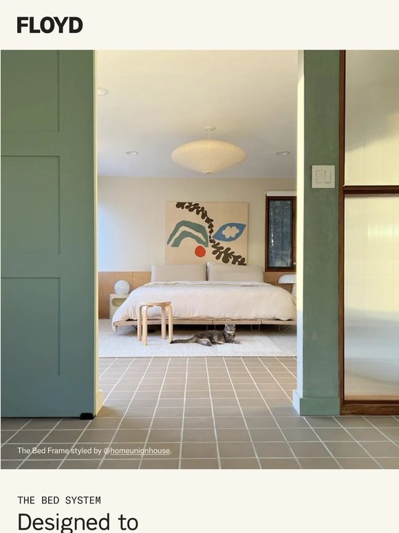 At home with The Bed System